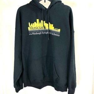 Pittsburg Symphony Orchestra Black Hoodie sz 2X‎
